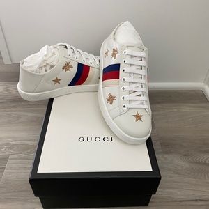 Gucci Ace sneaker with bees and stars